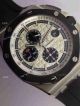 Replica Audemars Piguet Watch White Dial Luminous Point Black Rubber Watch (4)_th.jpg